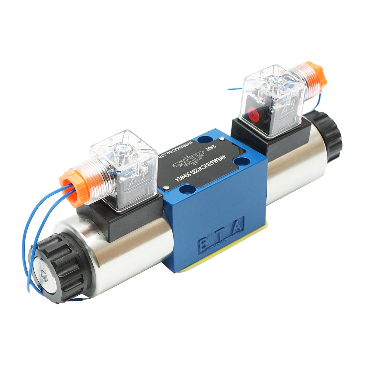 AC220V directional solenoid valve for 6 ways flow control hydraulic installations HDQX2206E 4WE6E61B CW220-50N9Z4
